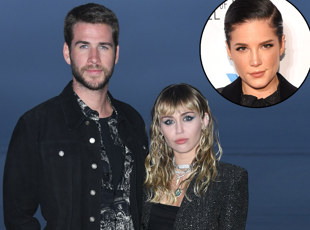 Miley Cyrus, Liam Hemsworth, Halsey